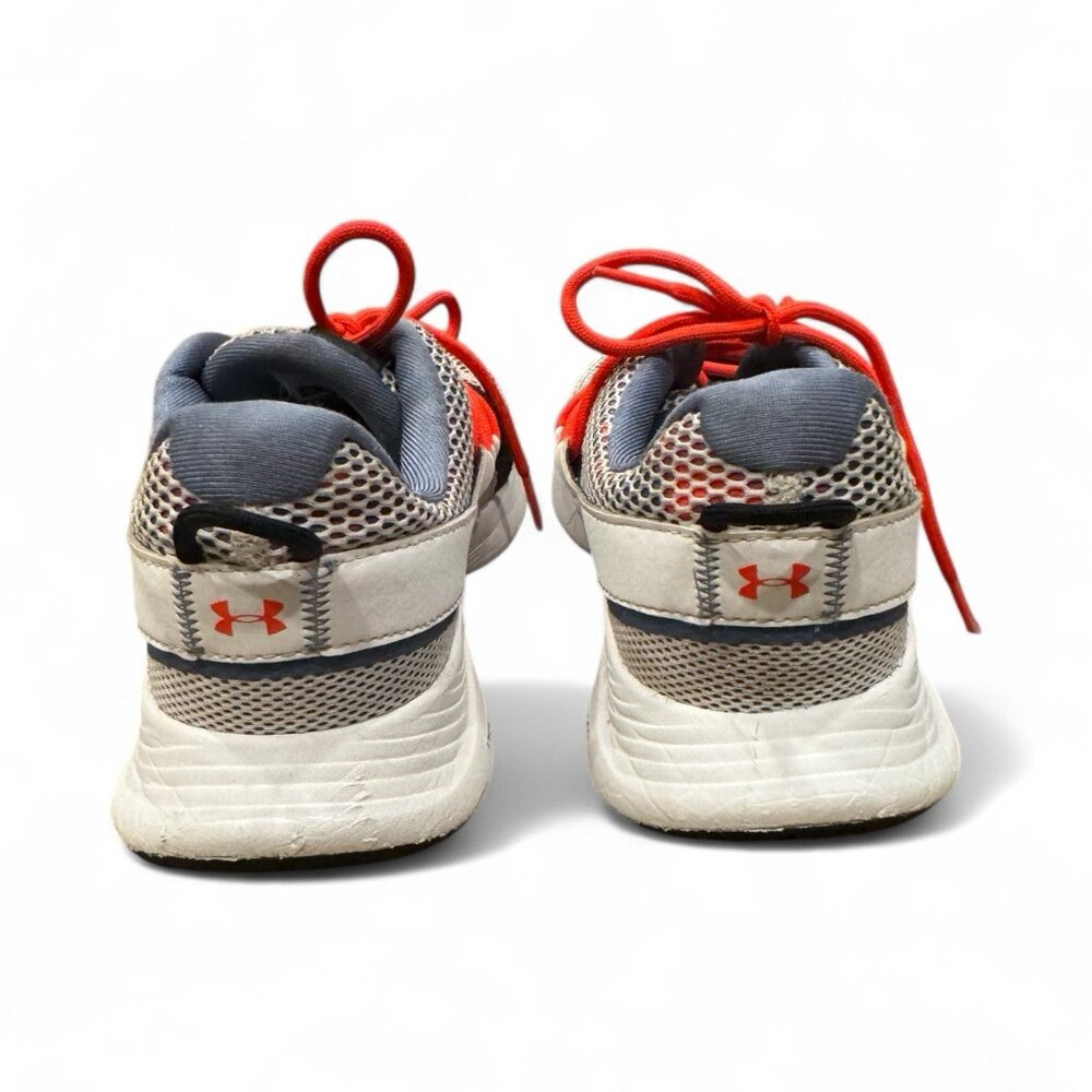 Under Armour Womens Size 9 Shoes Charged Breathe White Running 3024631-400 - Picture 3 of 6